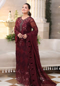 Zarmeen Hand Embellished Luxury Chiffon 3-Piece Suit