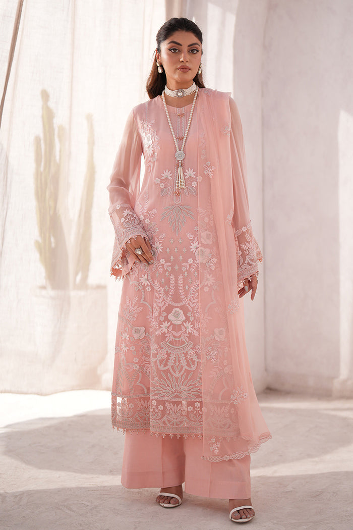 Roshni Hand Embellished Luxury Chiffon 3-Piece Suit