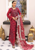 Mahzeen Chikankari Luxury Lawn 3-Piece Suit