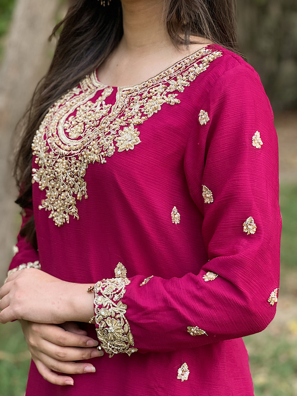 Alvirah Pink Lehenga