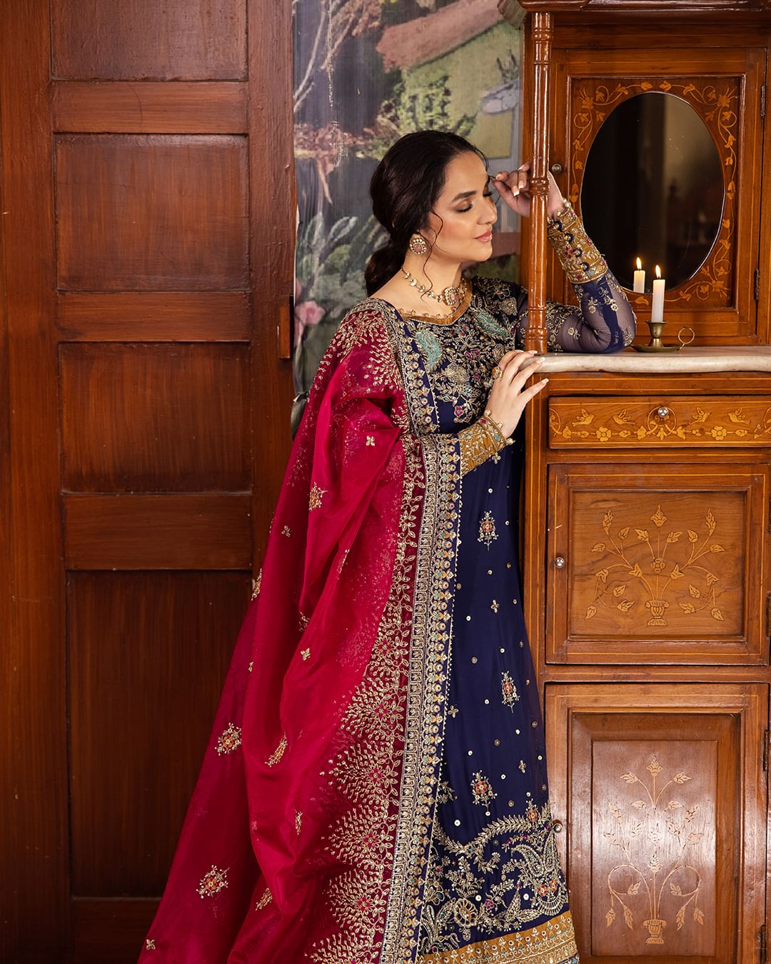 Zarmina Embroidered Chiffon 3-Piece Suit