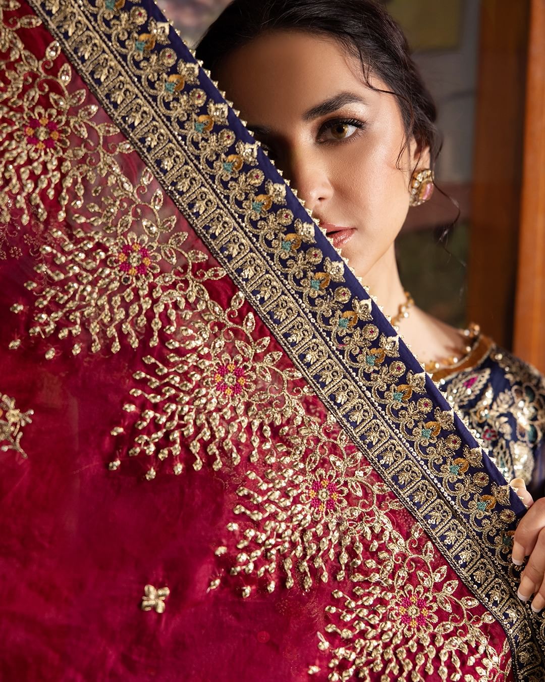 Zarmina Embroidered Chiffon 3-Piece Suit