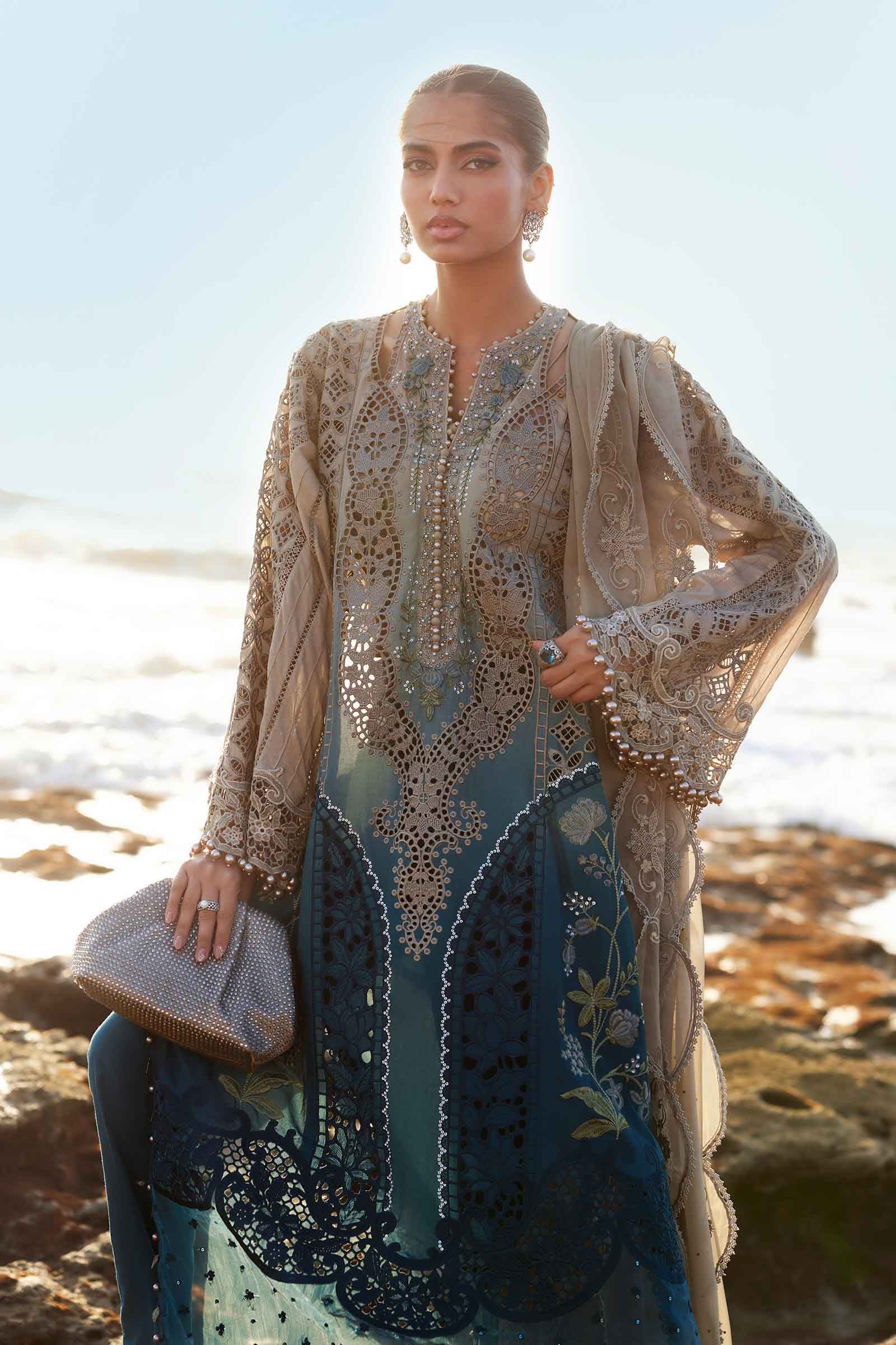 Aylina Embroidered Lawn 3-Piece Suit