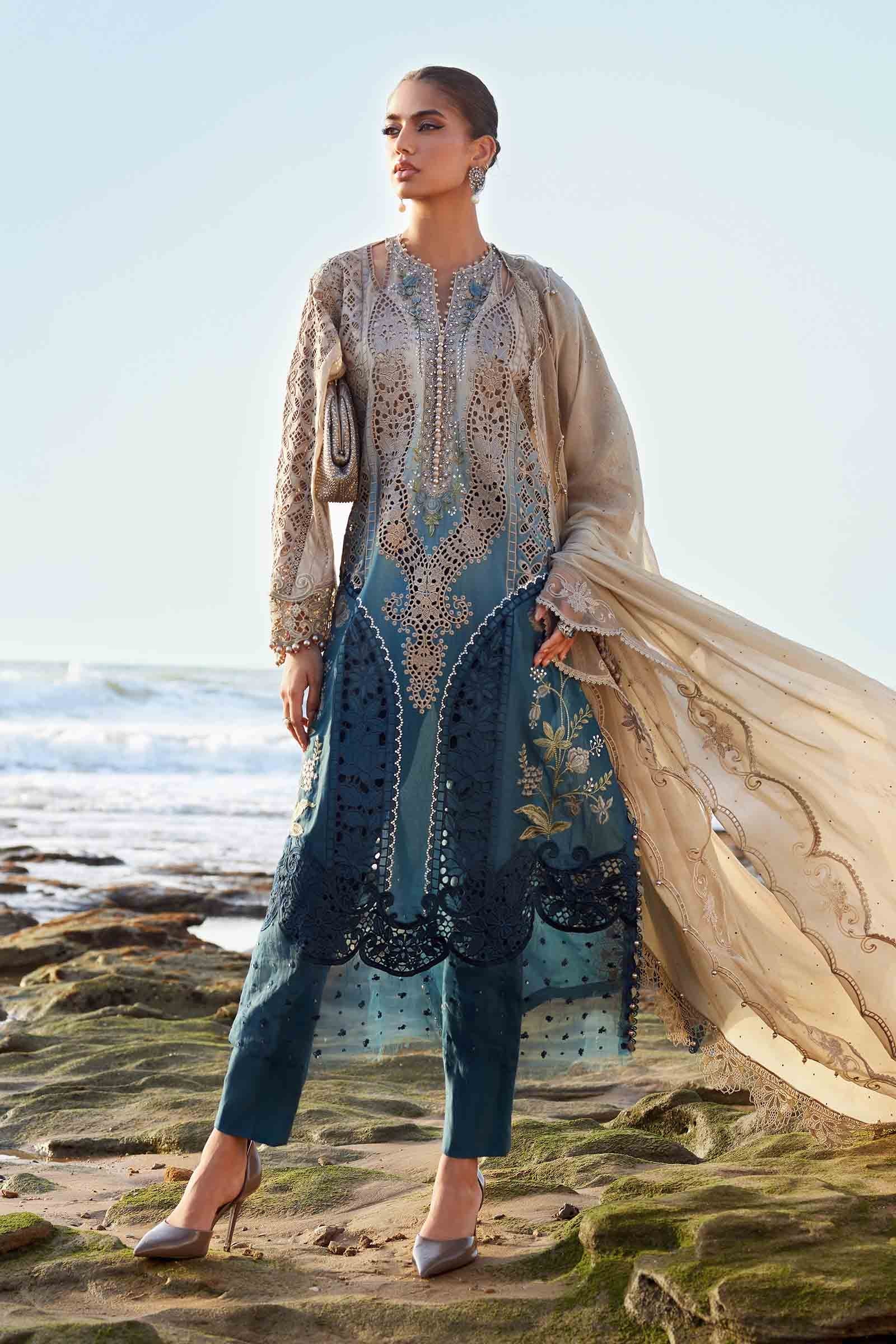 Aylina Embroidered Lawn 3-Piece Suit