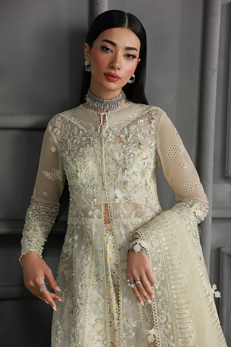 Mahrosh Embroidered Organza Wedding 3-Piece Suit