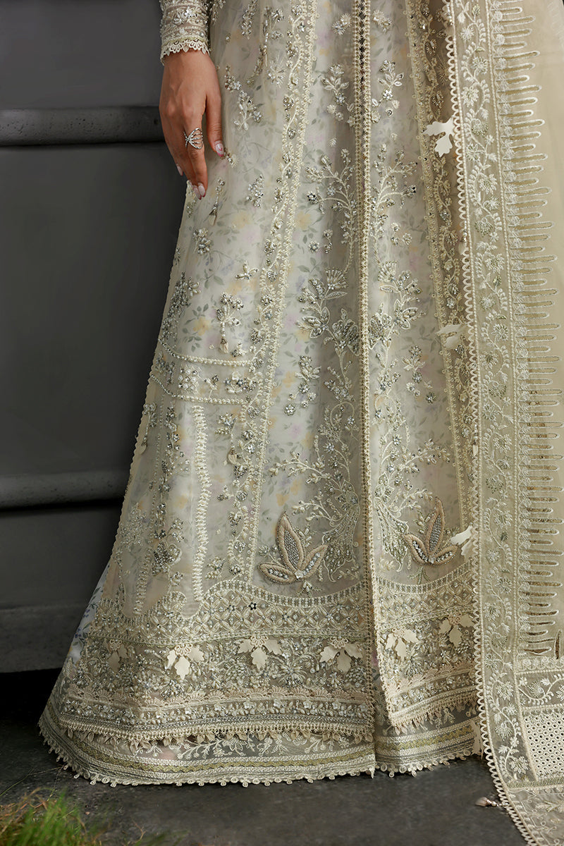 Mahrosh Embroidered Organza Wedding 3-Piece Suit